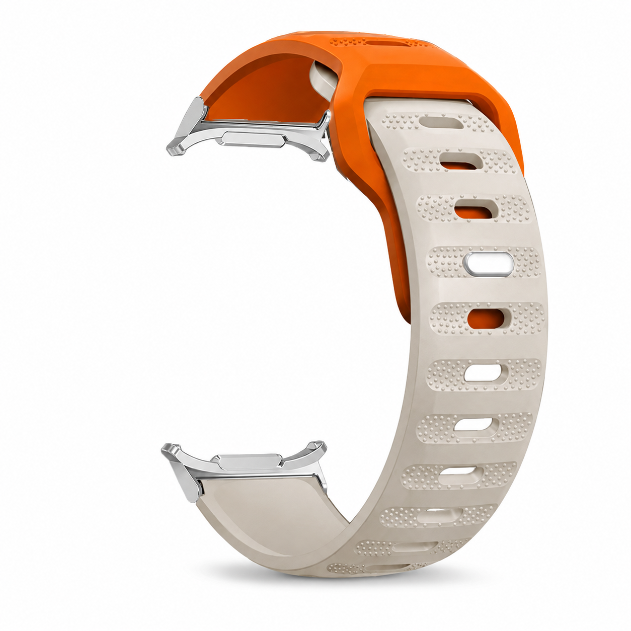 Avontic AeroFlex Orange Starlight silicone sport band for Galaxy Watch