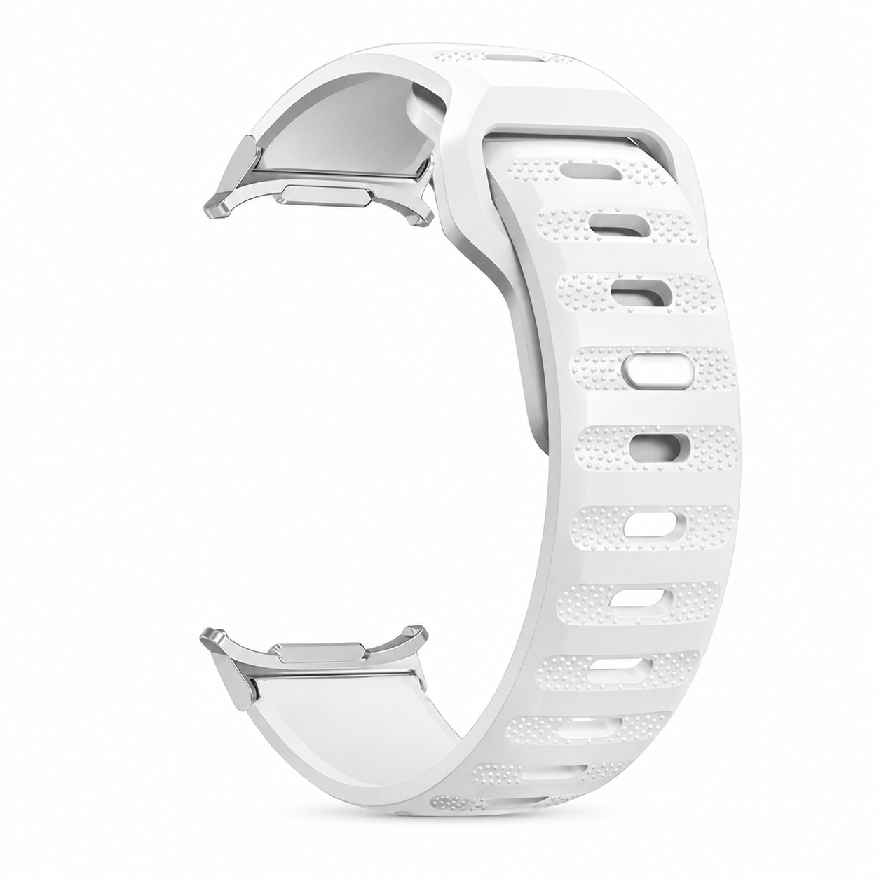 Avontic AeroFlex White silicone sport band for Galaxy Watch