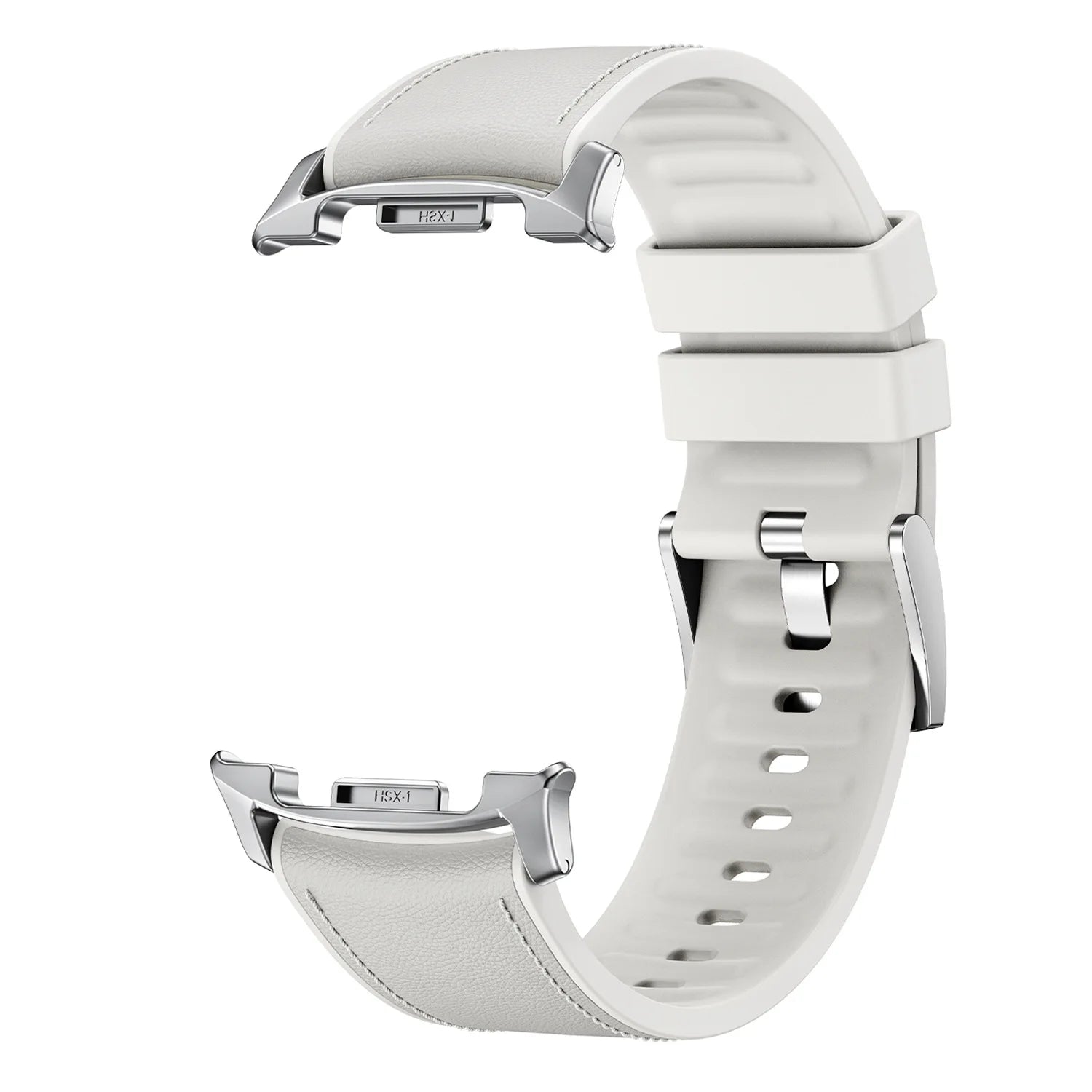 Avontic DuoTexture Beige watch band product image on white background