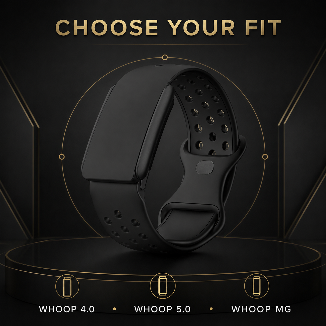 Avontic AeroVent Dual-Tone Sport Band for WHOOP 4.0, 5.0 & MG — product view 7