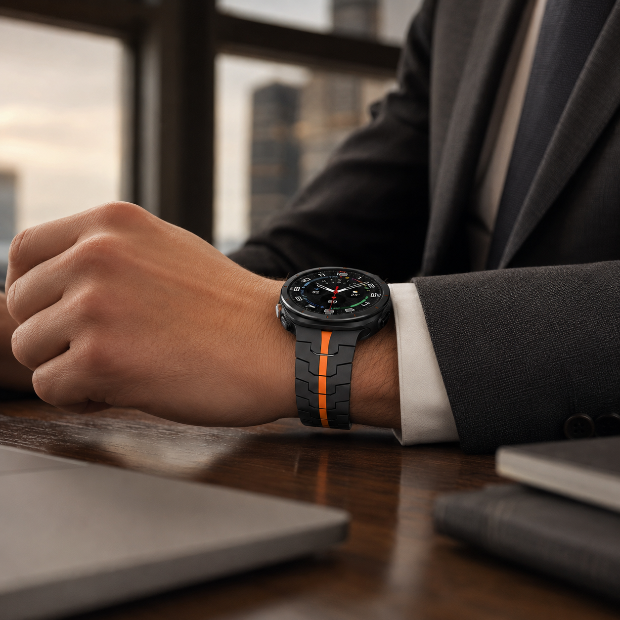 Avontic ApexLink Executive™ Metal Band for Galaxy Watch9, Watch8, Watch8 Classic & Ultra2 — product view 8