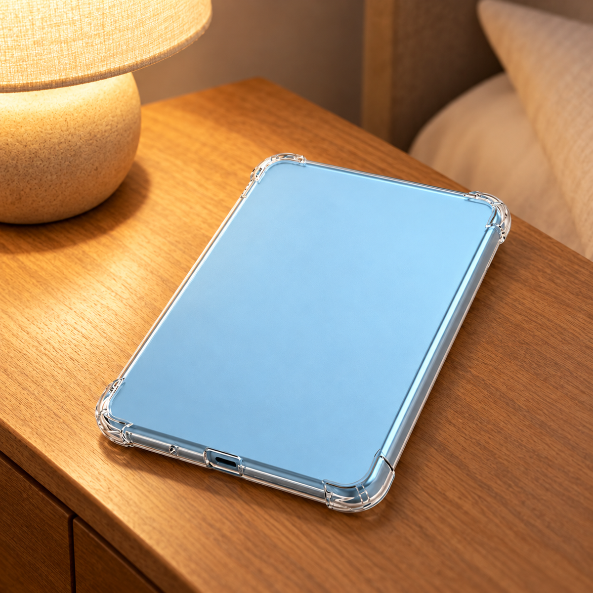 ClearGuard Cushion in use — bedside