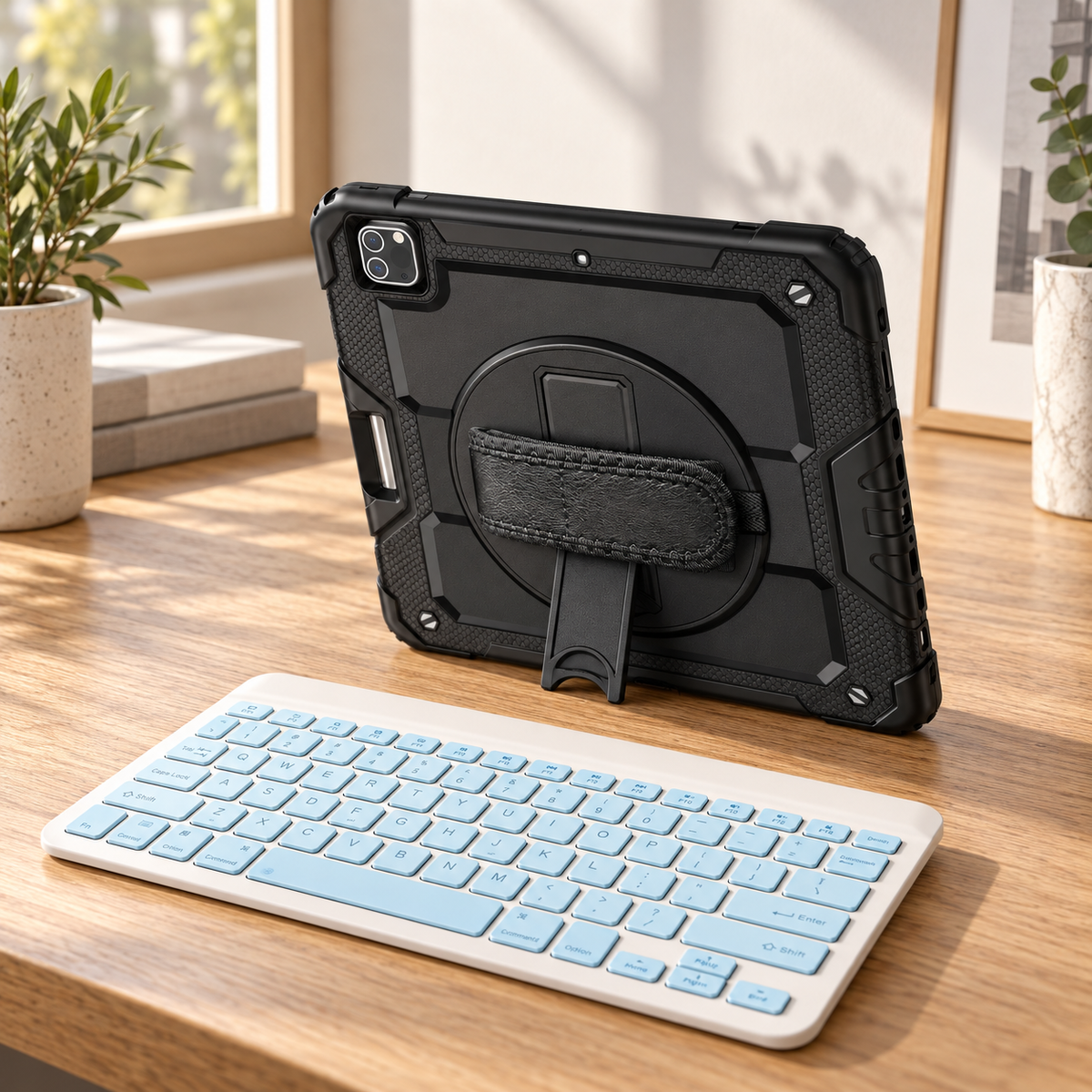 RhinoGuard Pro warm studio workspace