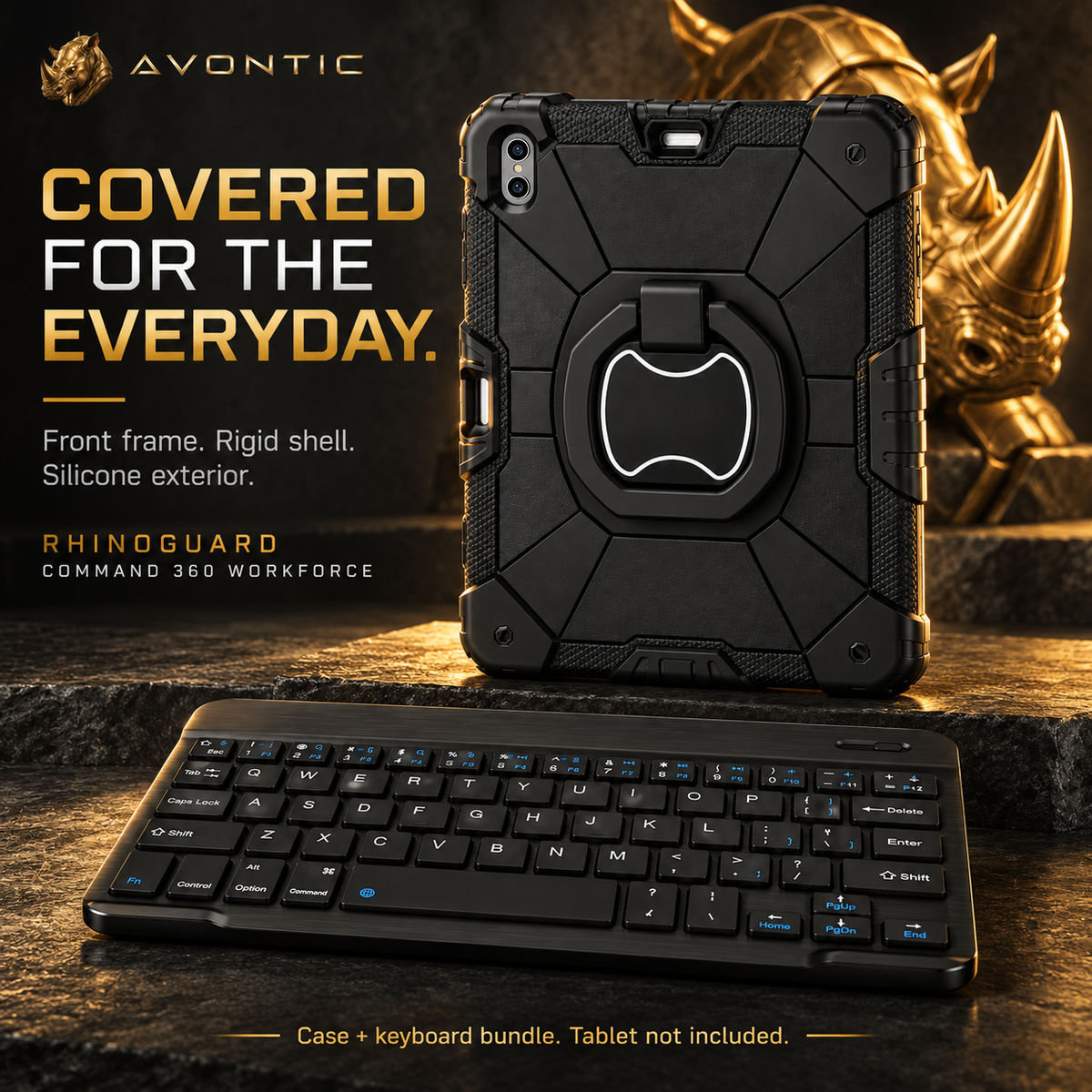 RhinoGuard Command 360 WorkForce — product benefits 3 — Avontic gold rhino branding
