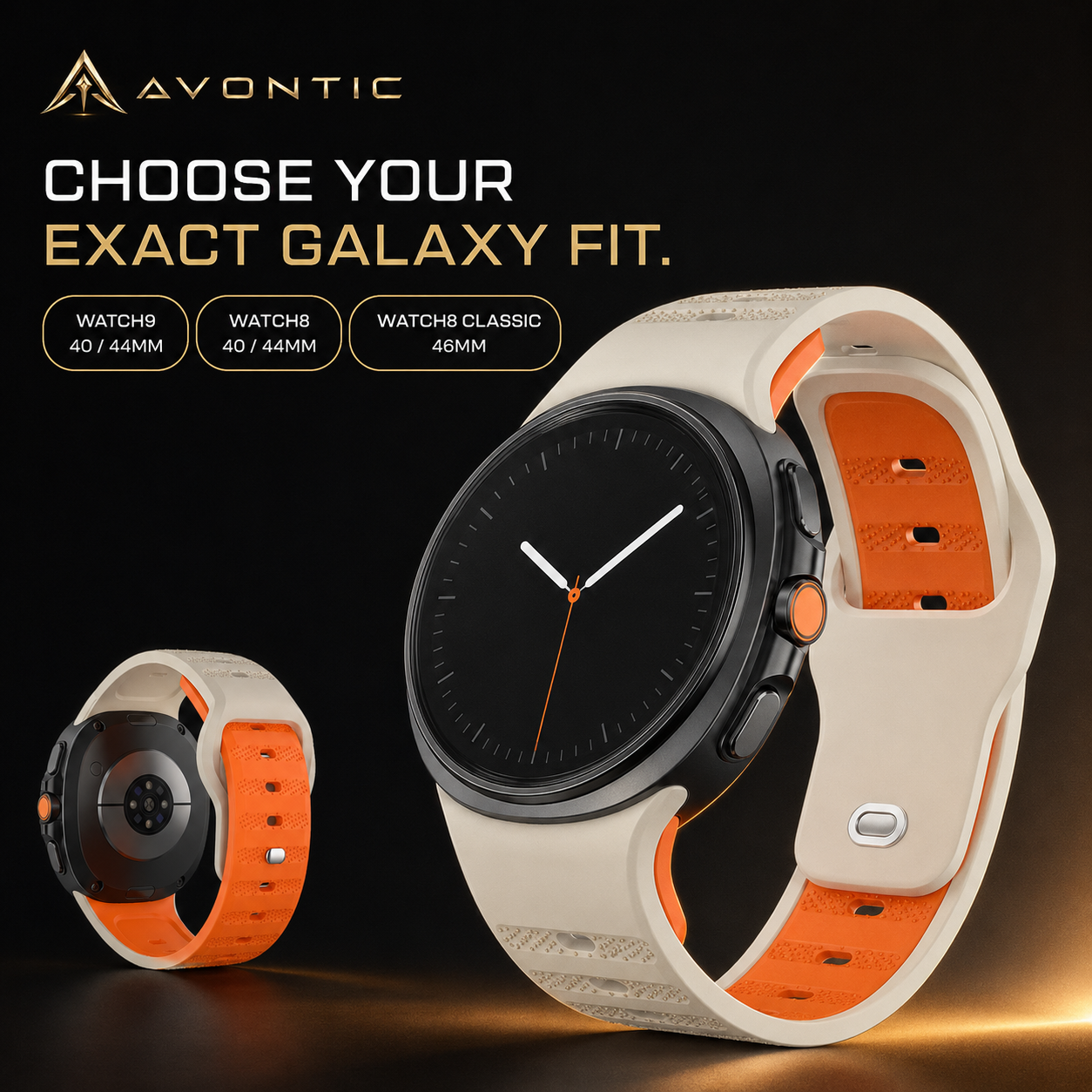 Avontic DuoVent compatibility for Galaxy Watch9, Watch8 and Watch8 Classic