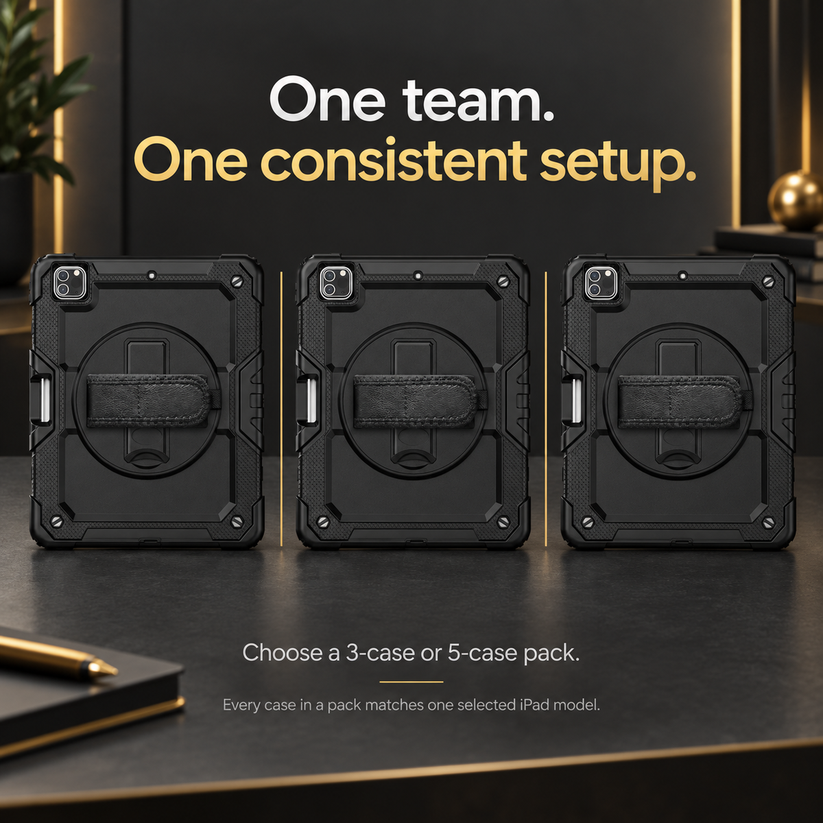 TeamReady RhinoGuard Pro pack options and included accessories