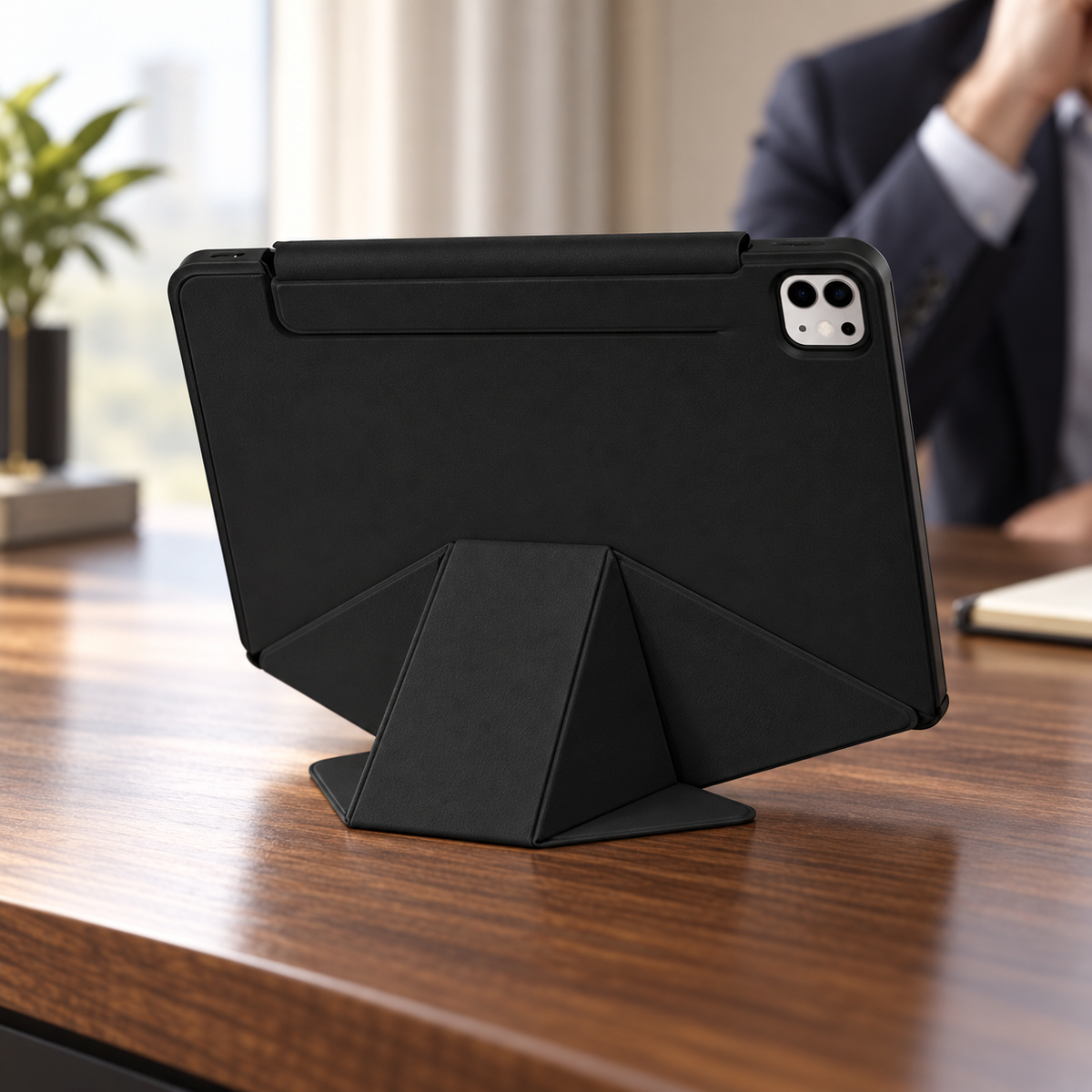 Avontic FormaLift Vista iPad case, lifestyle detail 01