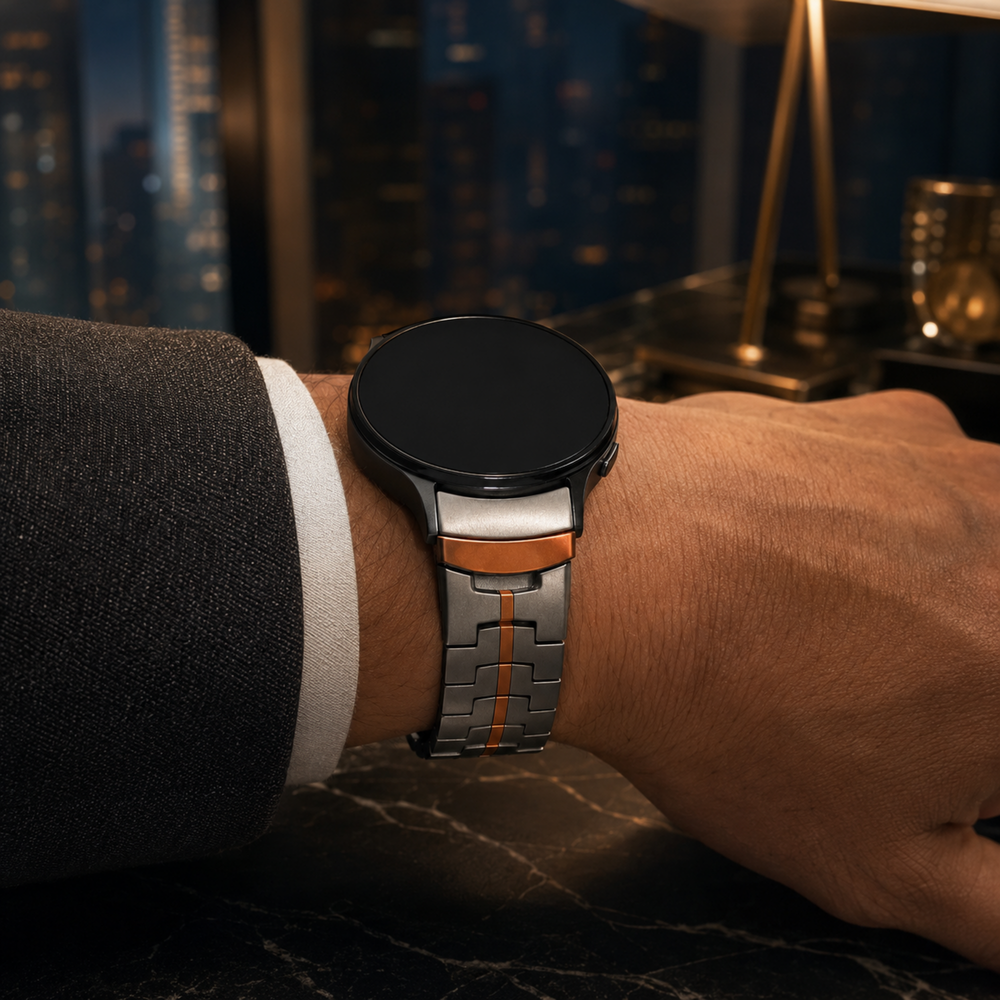 Samsung Galaxy Watch9 40mm/44mm Band – TitanForge Axis Pro Titanium — product view 9