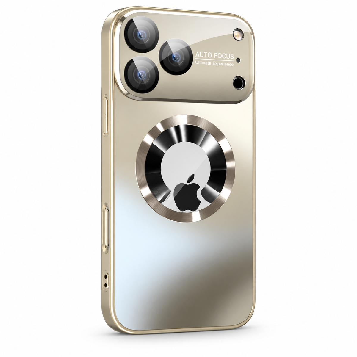 Avontic LustreMag Matte Magnetic Case in Light Gold on a white background