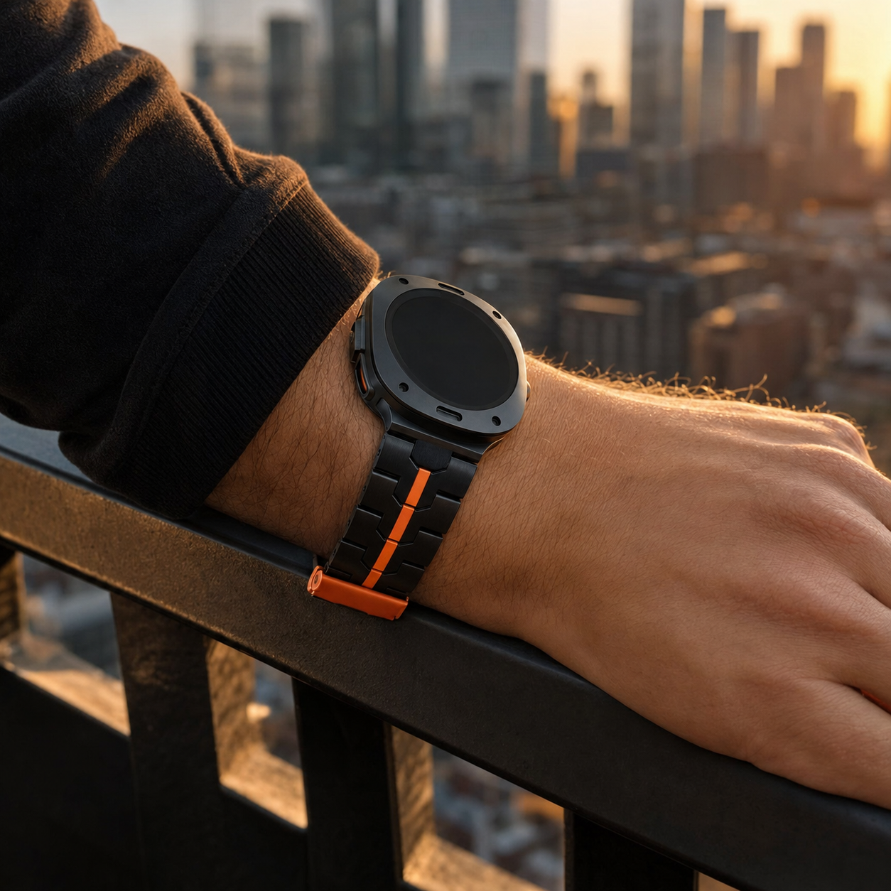 Avontic RidgeSteel lifestyle image: Urban Golden Hour