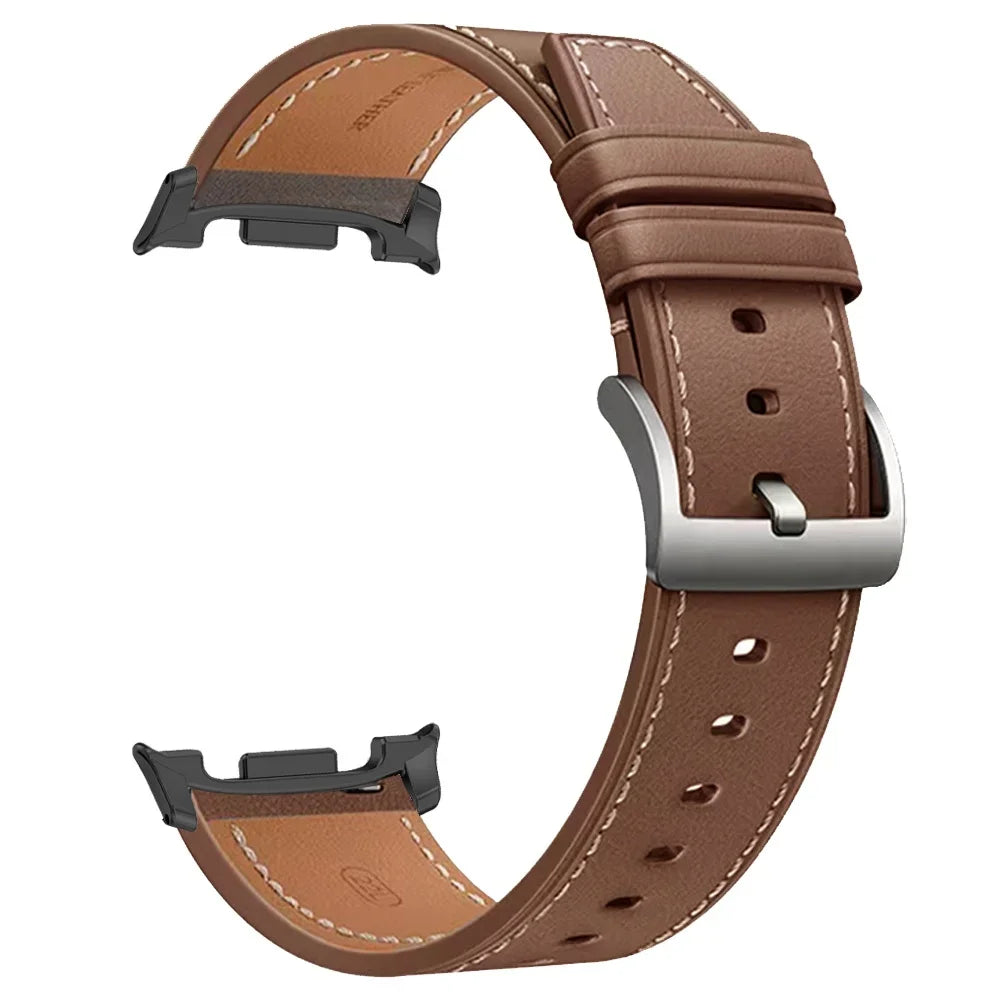Avontic TailorLink B Brown watch band product image on white background