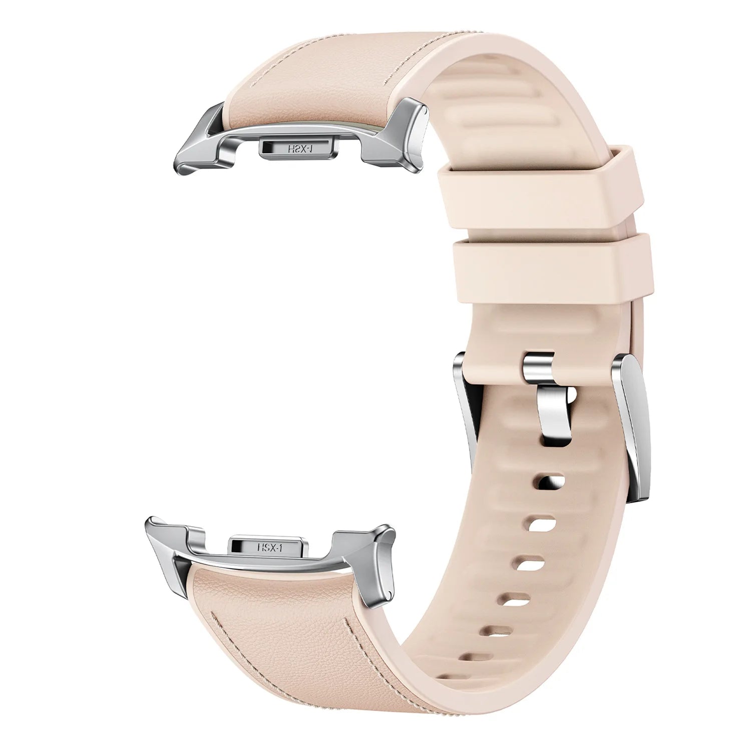 Avontic DuoTexture Apricot watch band product image on white background