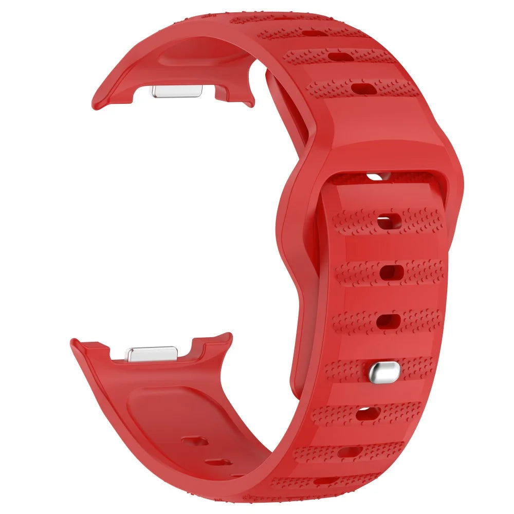 Avontic DuoVent Red watch band product image on white background