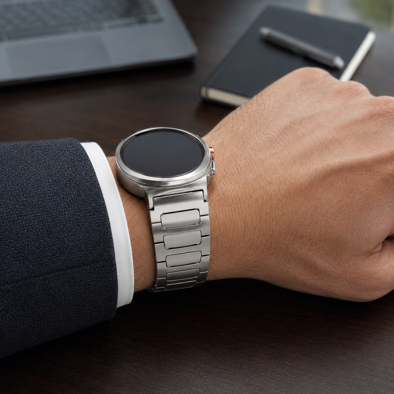 Avontic TitanLink lifestyle image: Workspace Silver