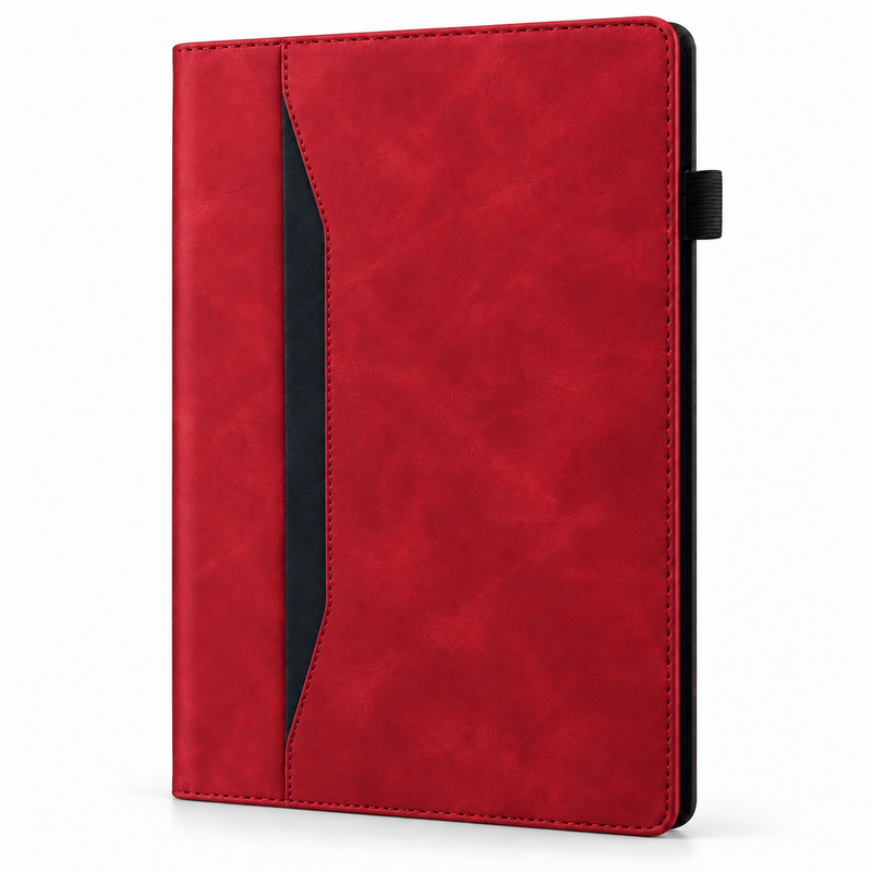 RhinoGuard Executive Folio — Galaxy Tab S12 Ultra — Crimson Red