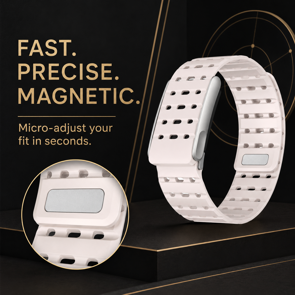 Avontic SportLock Magnetic Silicone Band for WHOOP 5.0 — product view 6