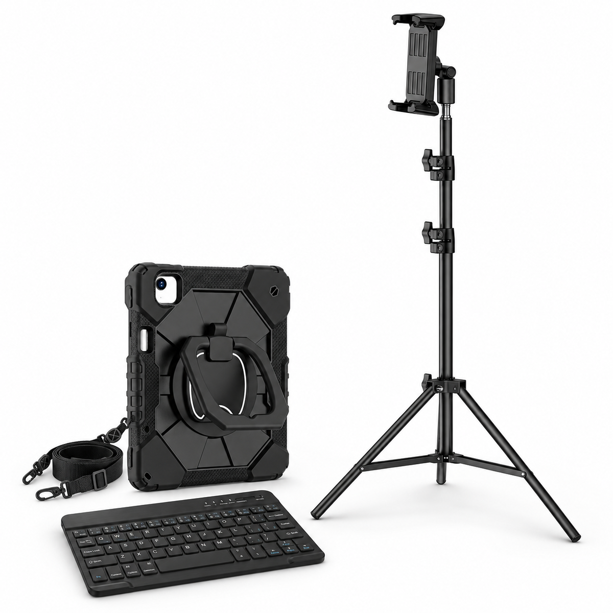 RhinoGuard ArmorPro WorkForce Floor complete kit in Black; iPad not included