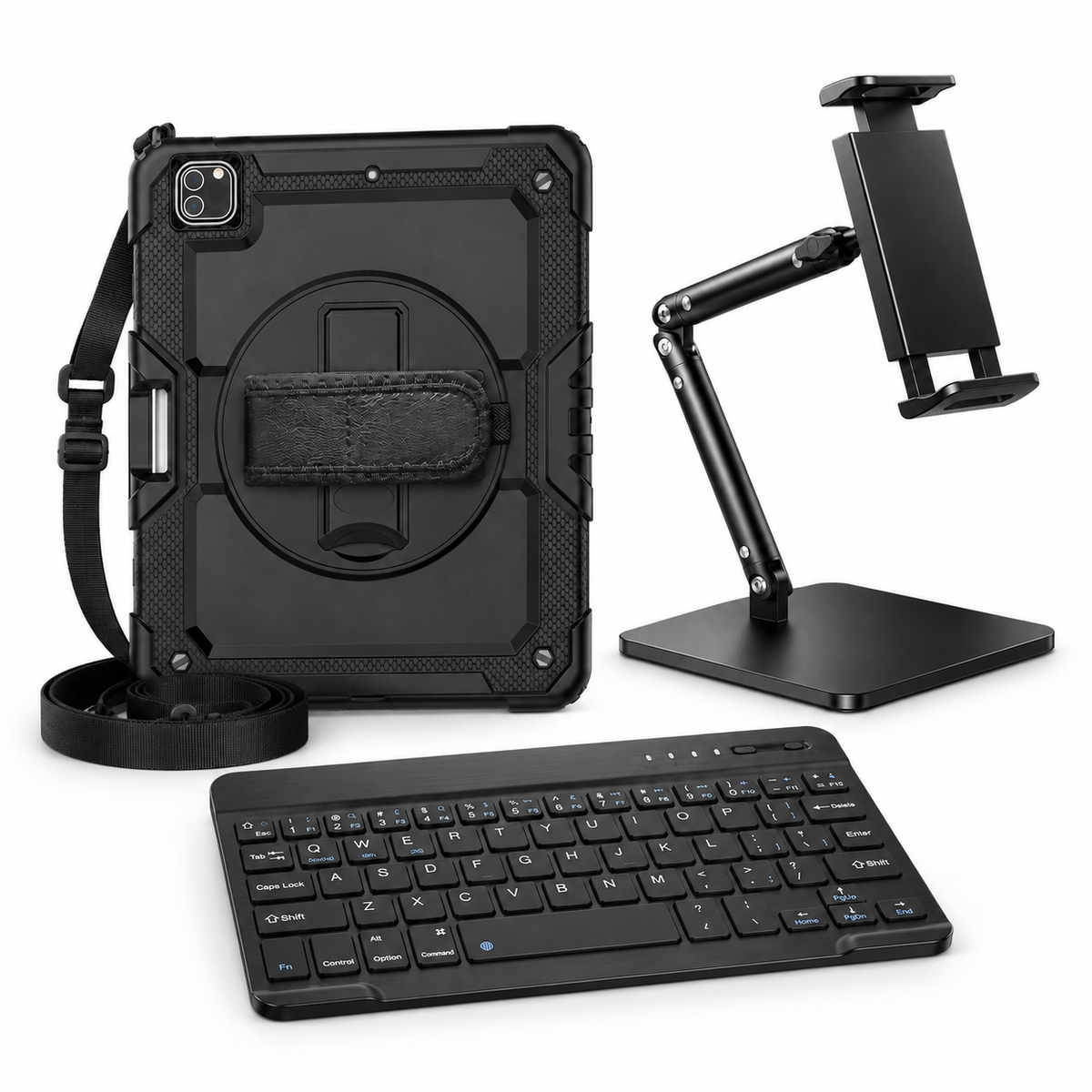 RhinoGuard Pro WorkForce Elevate complete kit in Black; iPad not included