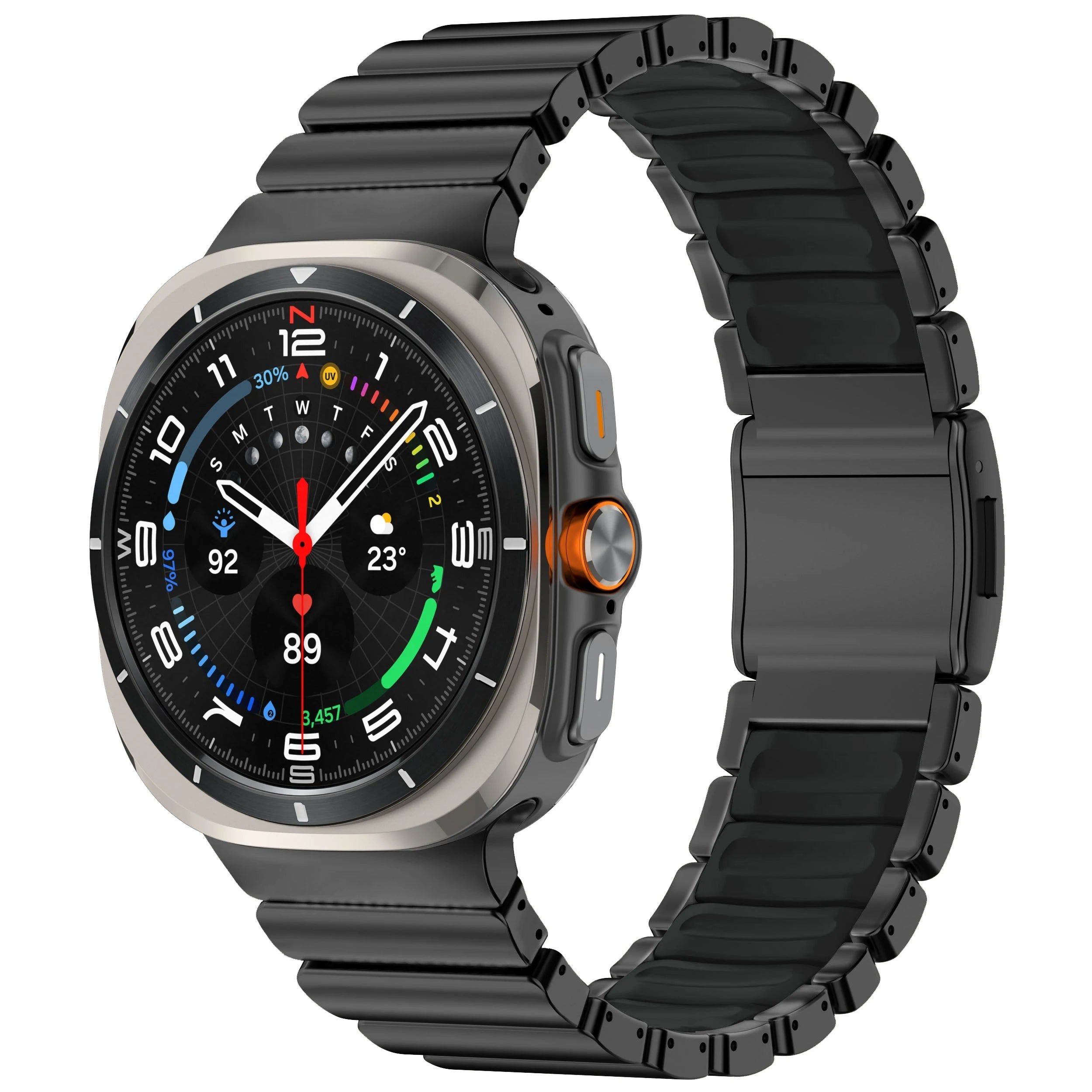 Avontic TitanFlex™ Titanium-Fluororubber Magnetic Band for Galaxy Watch9, Watch8, Watch8 Classic & Ultra2 — product view 1