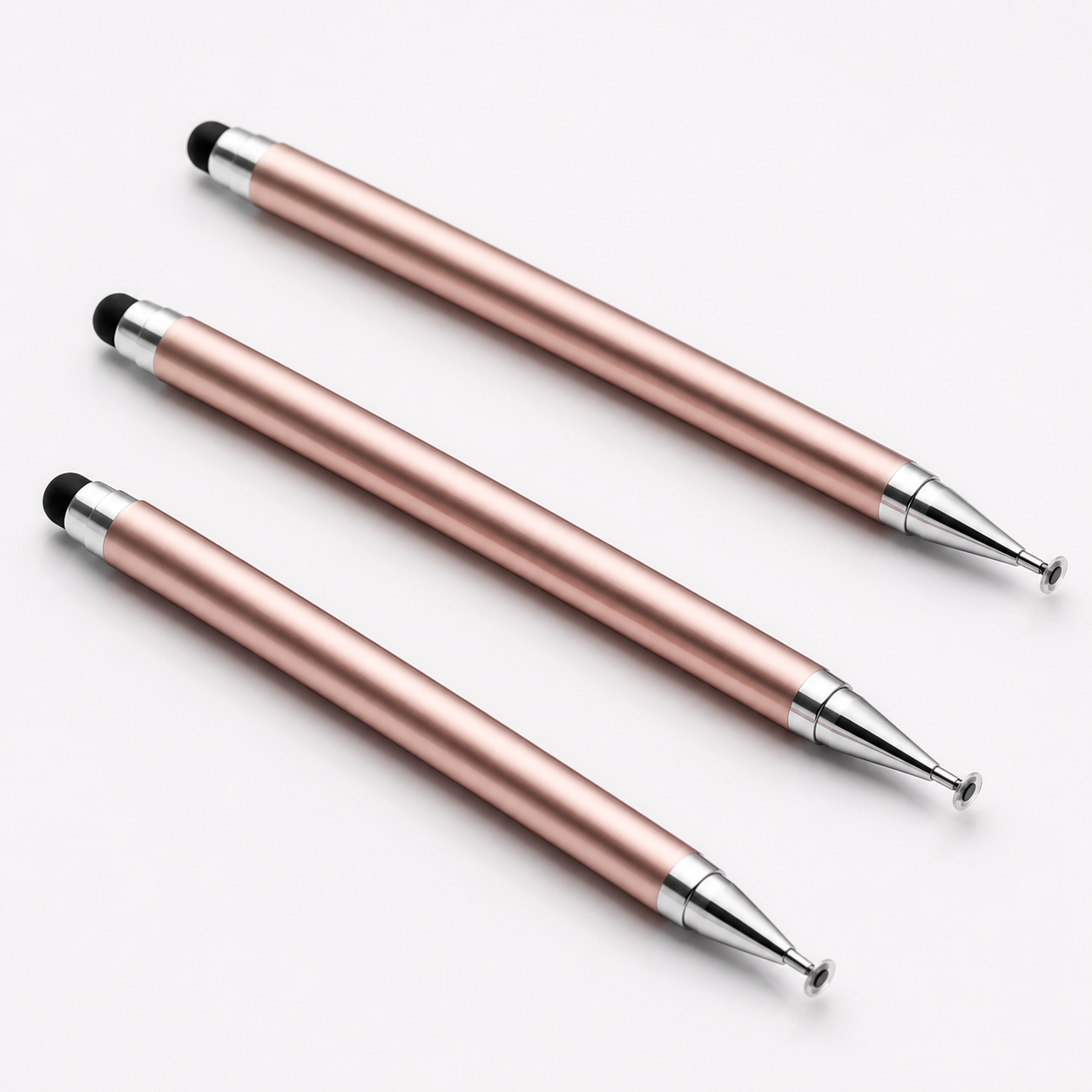 Avontic TouchPoint Luxe rose gold 3-pack stylus