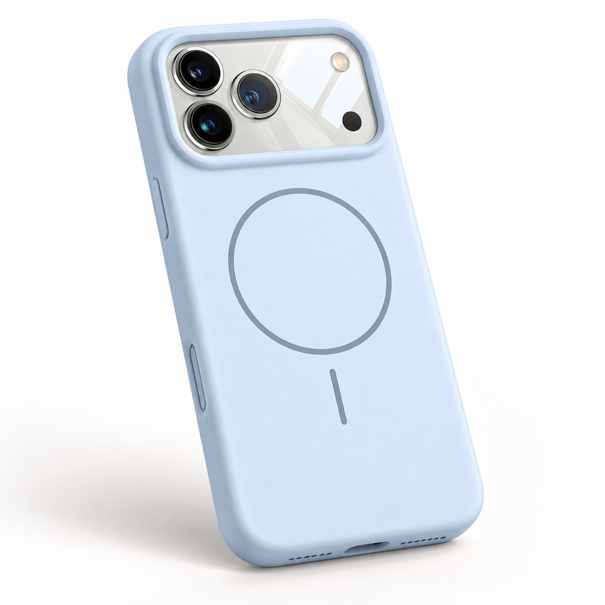 CloudForm magnetic phone case in Blue; model-specific design varies