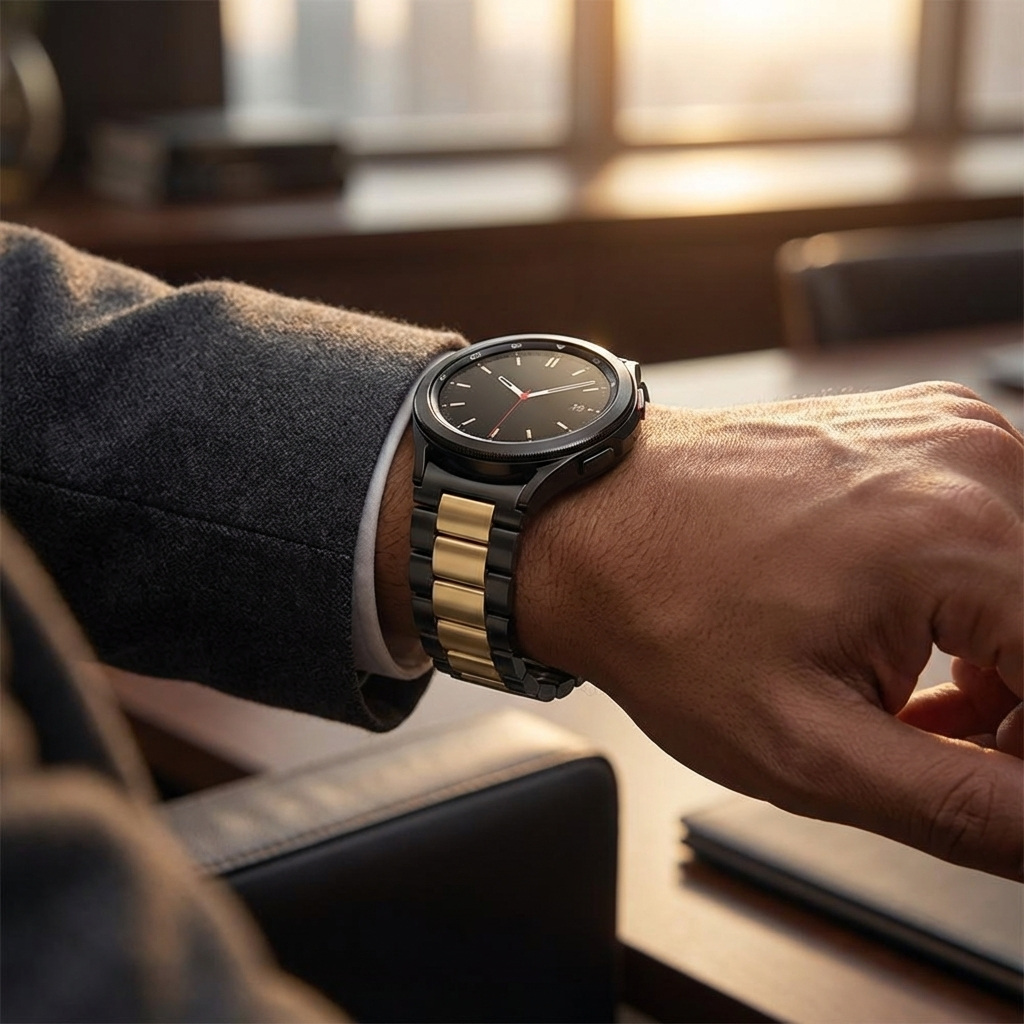 FusionSteel Luxe Edition Band For Galaxy Watch 8 (40mm, 44mm), Classic 46mm & Ultra 2025 (47mm)