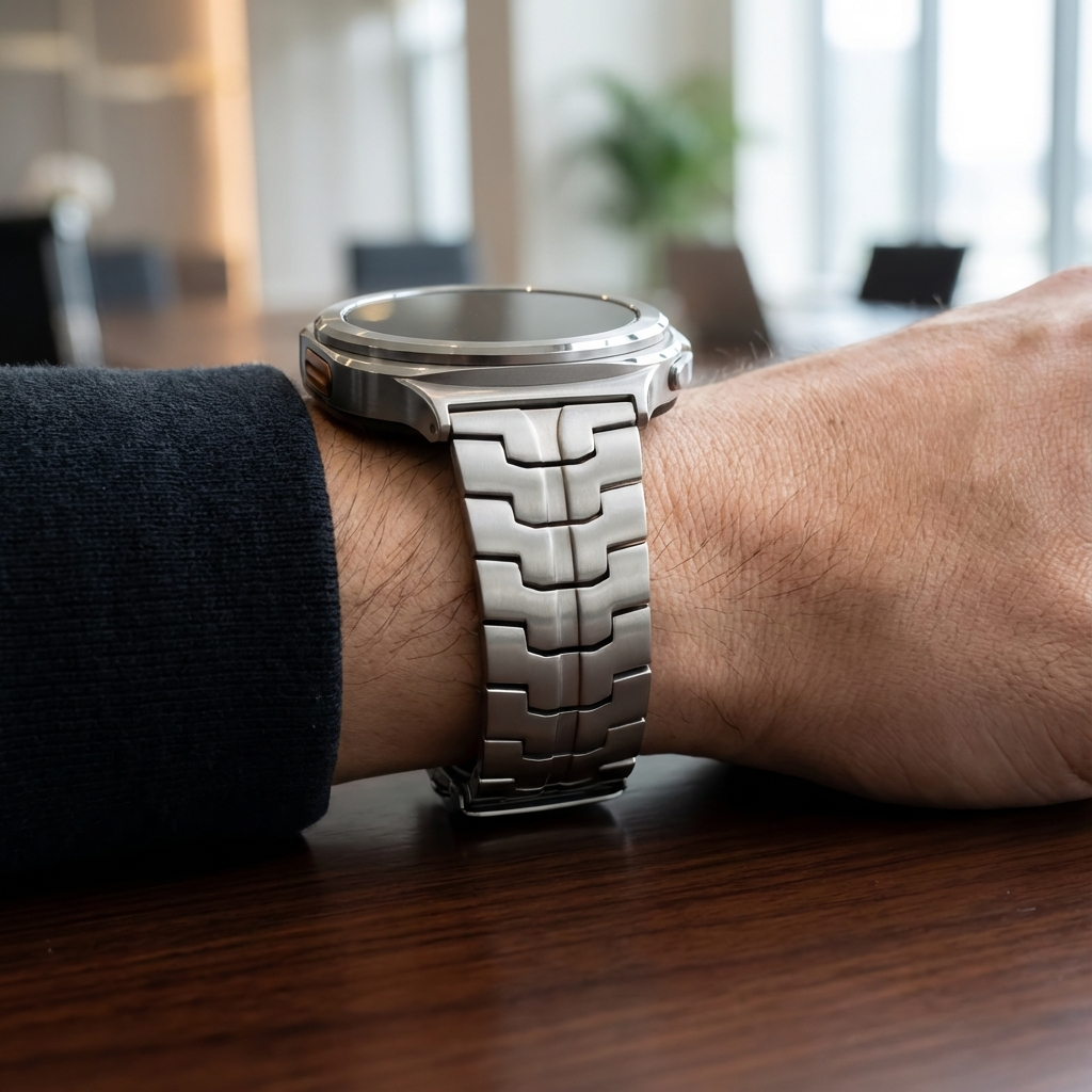 Titanium Prestige Band for Galaxy Watch 8 Classic – 46 mm