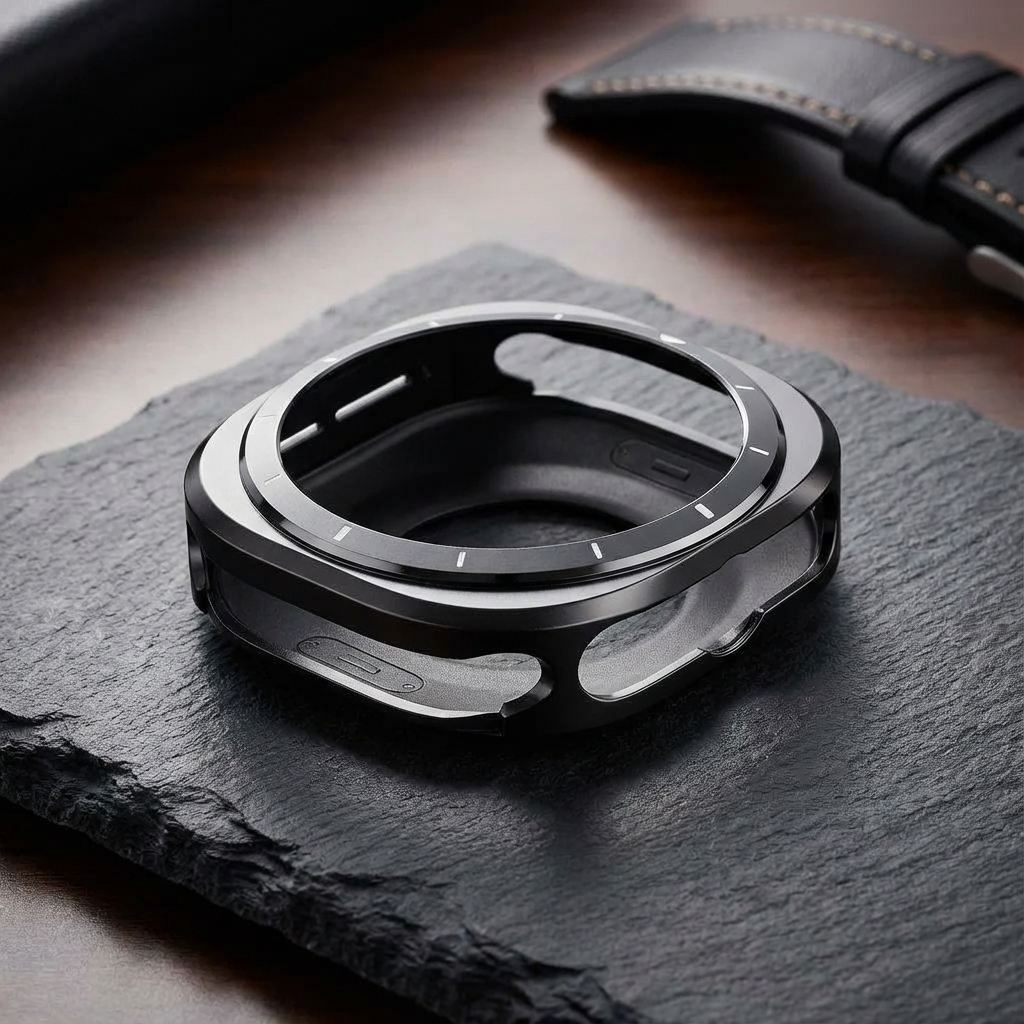 TitanShield Pro 47 Protective Case for Galaxy Watch 7 Ultra & 2025 Ultra (47mm) - Premium Titanium Alloy