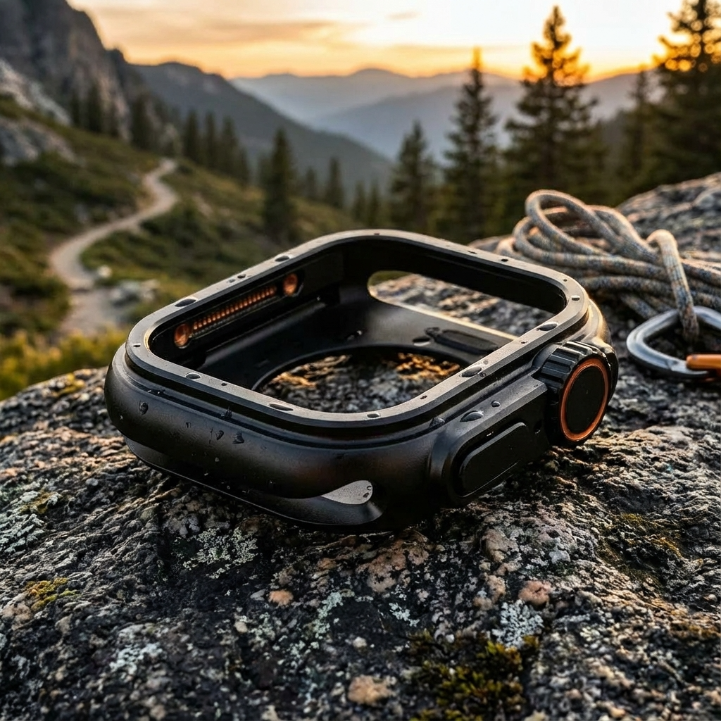 TitaniumGuard 360° Protective Case – Full Cover for Apple Watch Series 11/10 (42mm & 46mm)