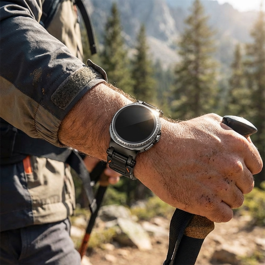 TitanEdge Ultra-Titanium Band for Samsung Galaxy Watch 8 & Ultra 47mm