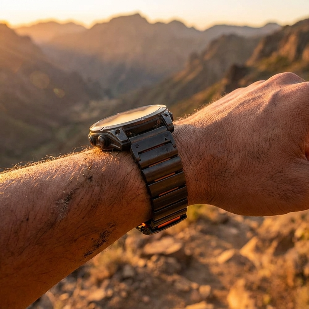 TitaniumGuard 26X ProLink Band for Garmin Fenix 8, 8X, 7X, Enduro 3, Mk3i & Instinct 2X
