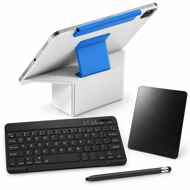 FormaLift Duo Complete β iPad Case + Keyboard, Stylus, Privacy Glass Bundle