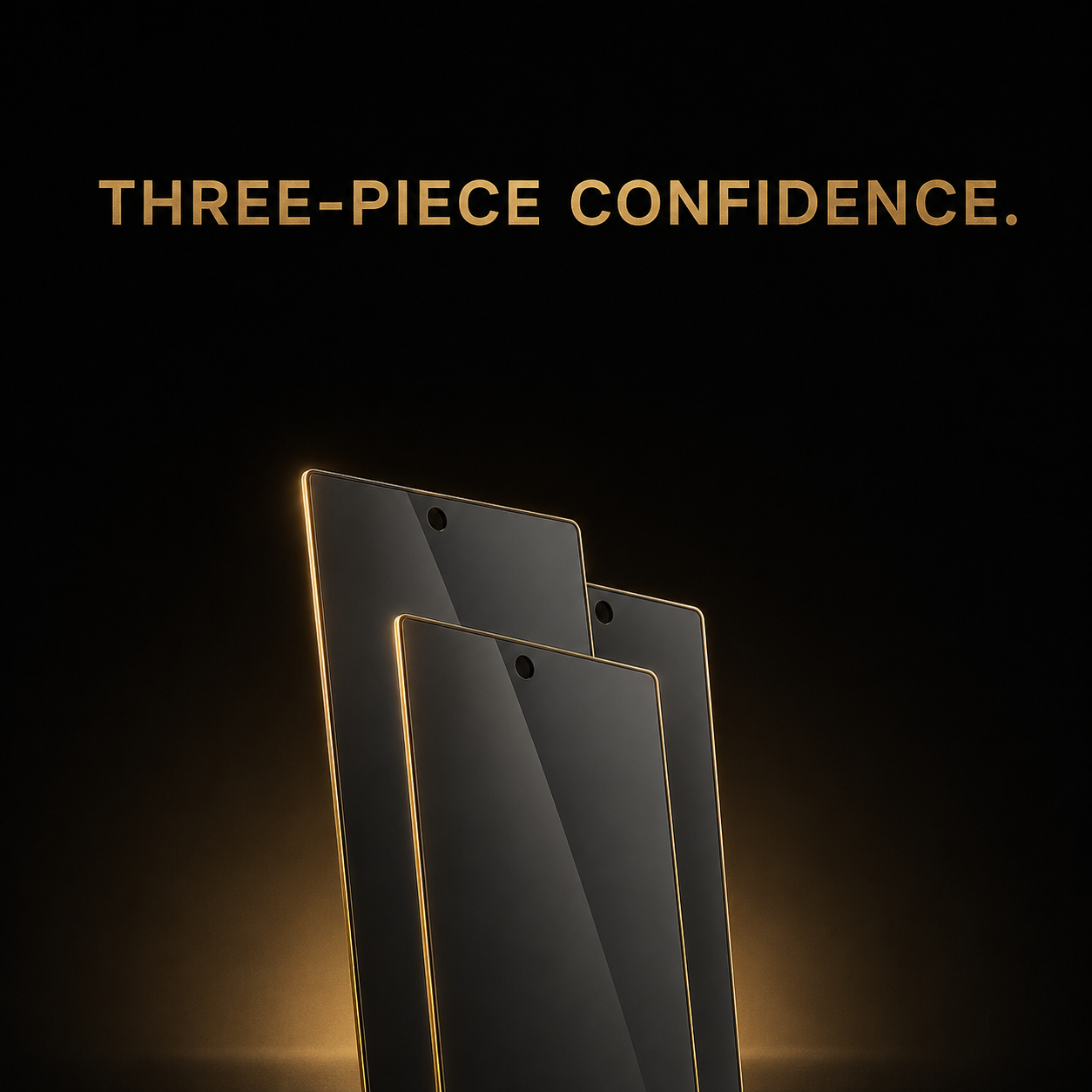 StealthGuard Pro 3-Pack Privacy Glass — Galaxy Z Fold 8 Ultra, Fold 8 & Fold 7 — product view 6