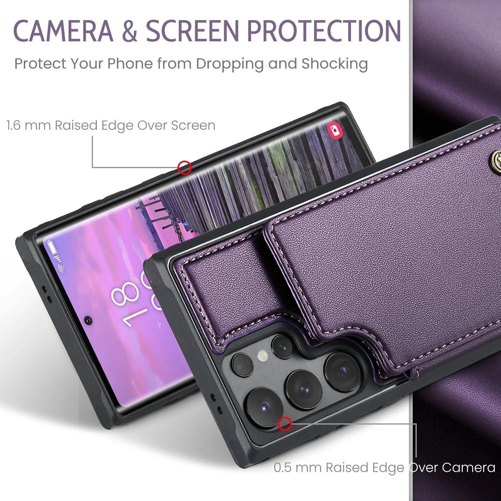 RoyalLeather SecureHold Series For Samsung Galaxy S24 | S24 Plus | S24 Ultra — product view 2