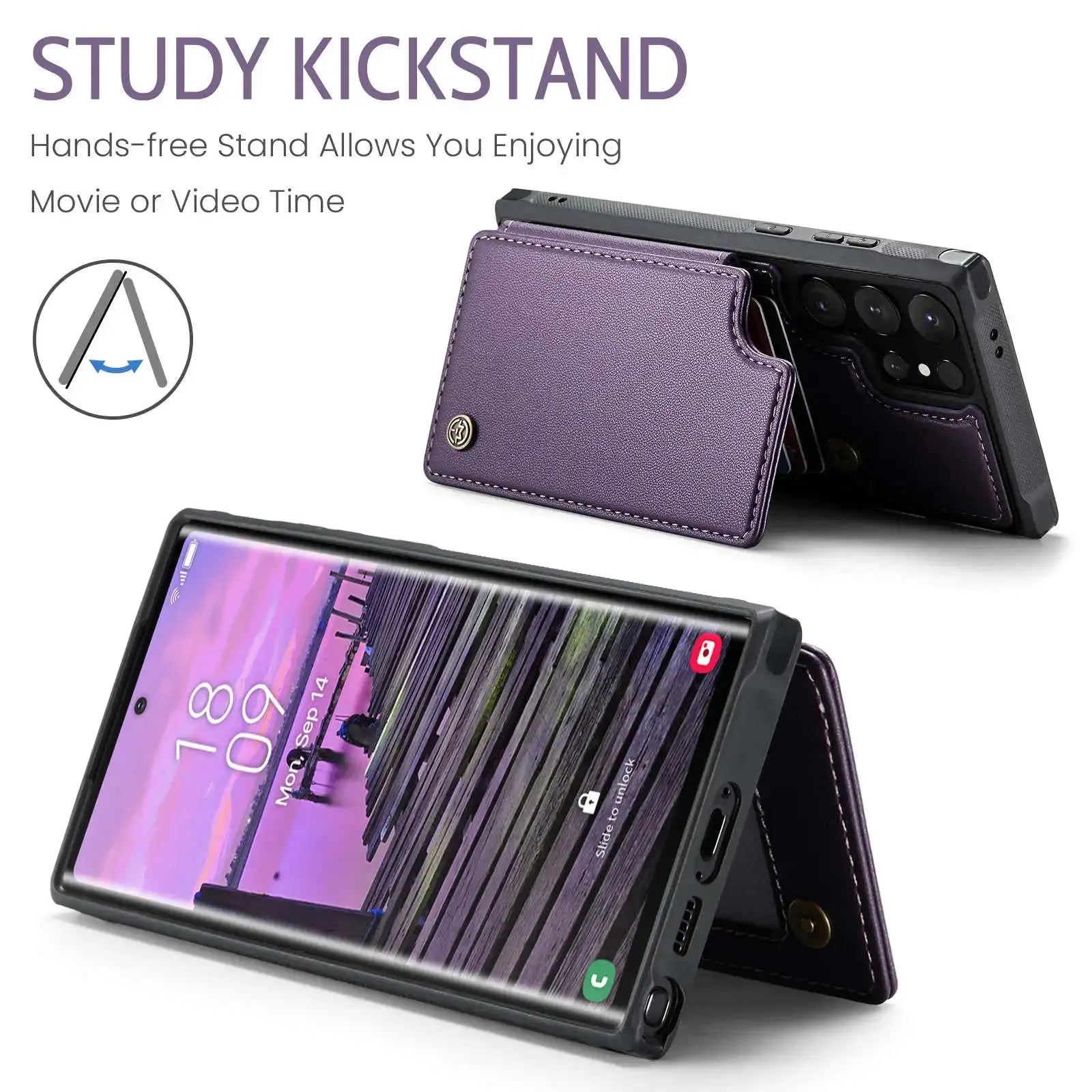 RoyalLeather SecureHold Series For Samsung Galaxy S24 | S24 Plus | S24 Ultra — product view 5