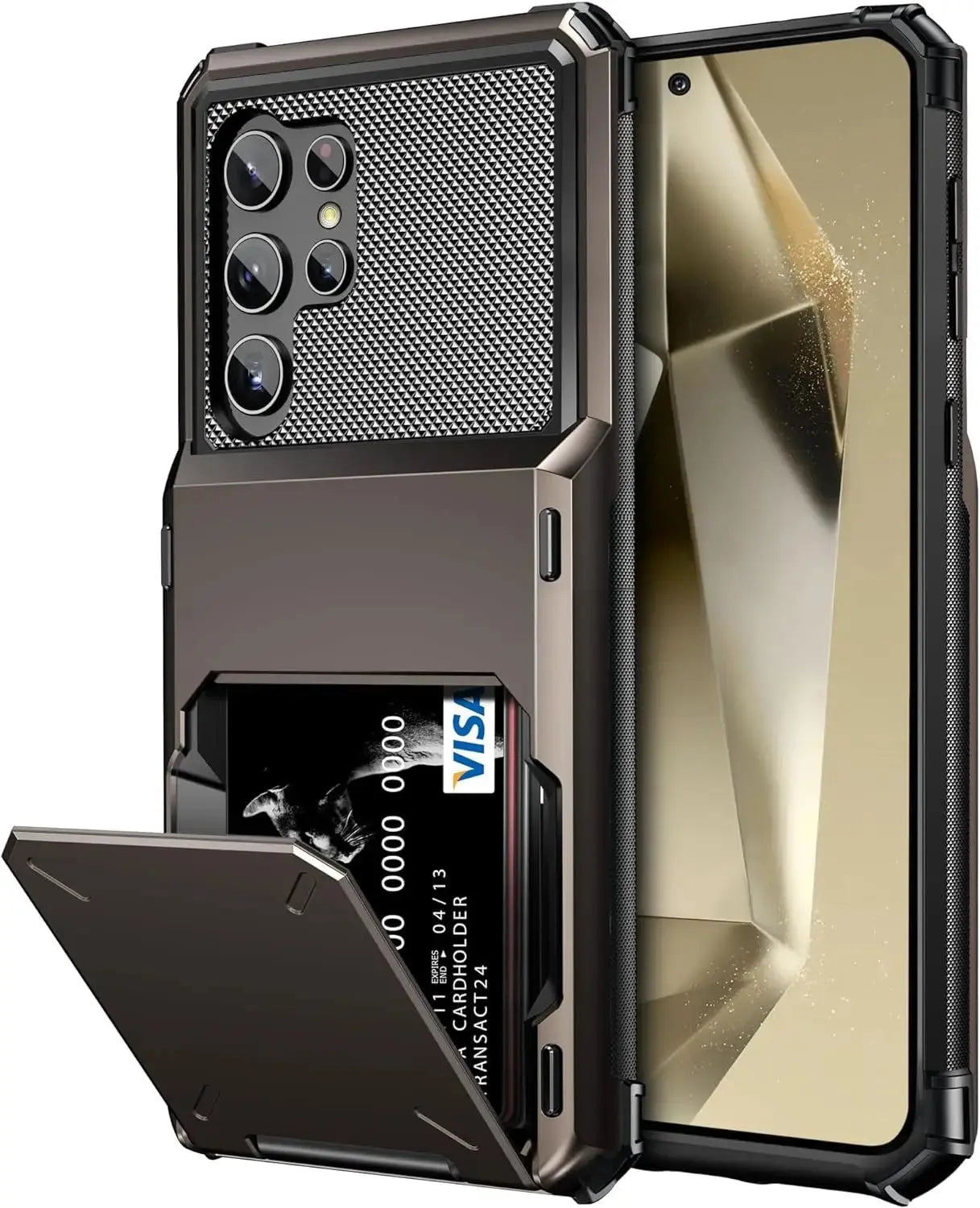 StealthGuard SecureCard Wallet Case for Samsung Galaxy S24 — product view 1