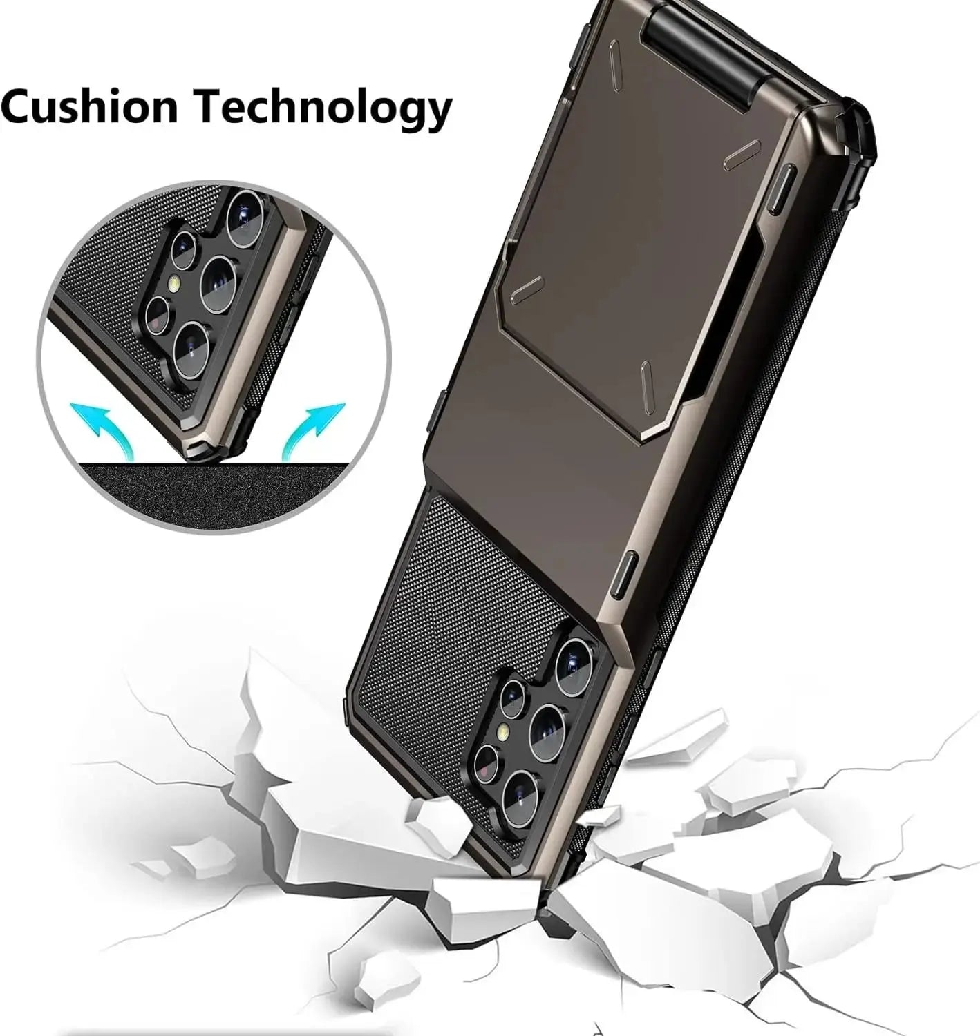 StealthGuard SecureCard Wallet Case for Samsung Galaxy S24 — product view 12