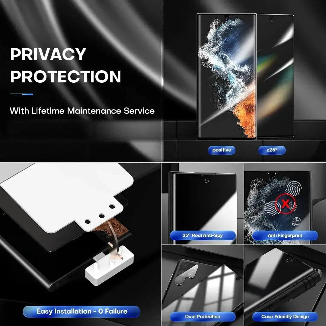 GuardianView PrivacyGuard for Samsung Galaxy S24 Screen Protector — product view 3
