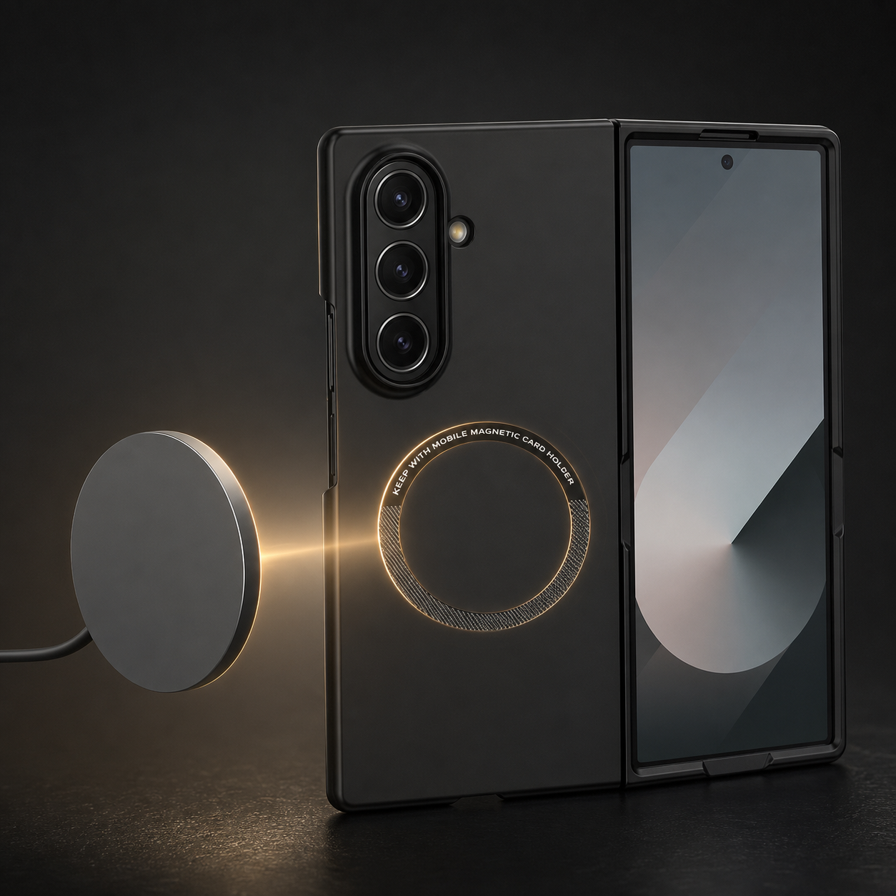 Macaron Frost Magnetic Case for Samsung Galaxy Z Fold 8 — product view 3