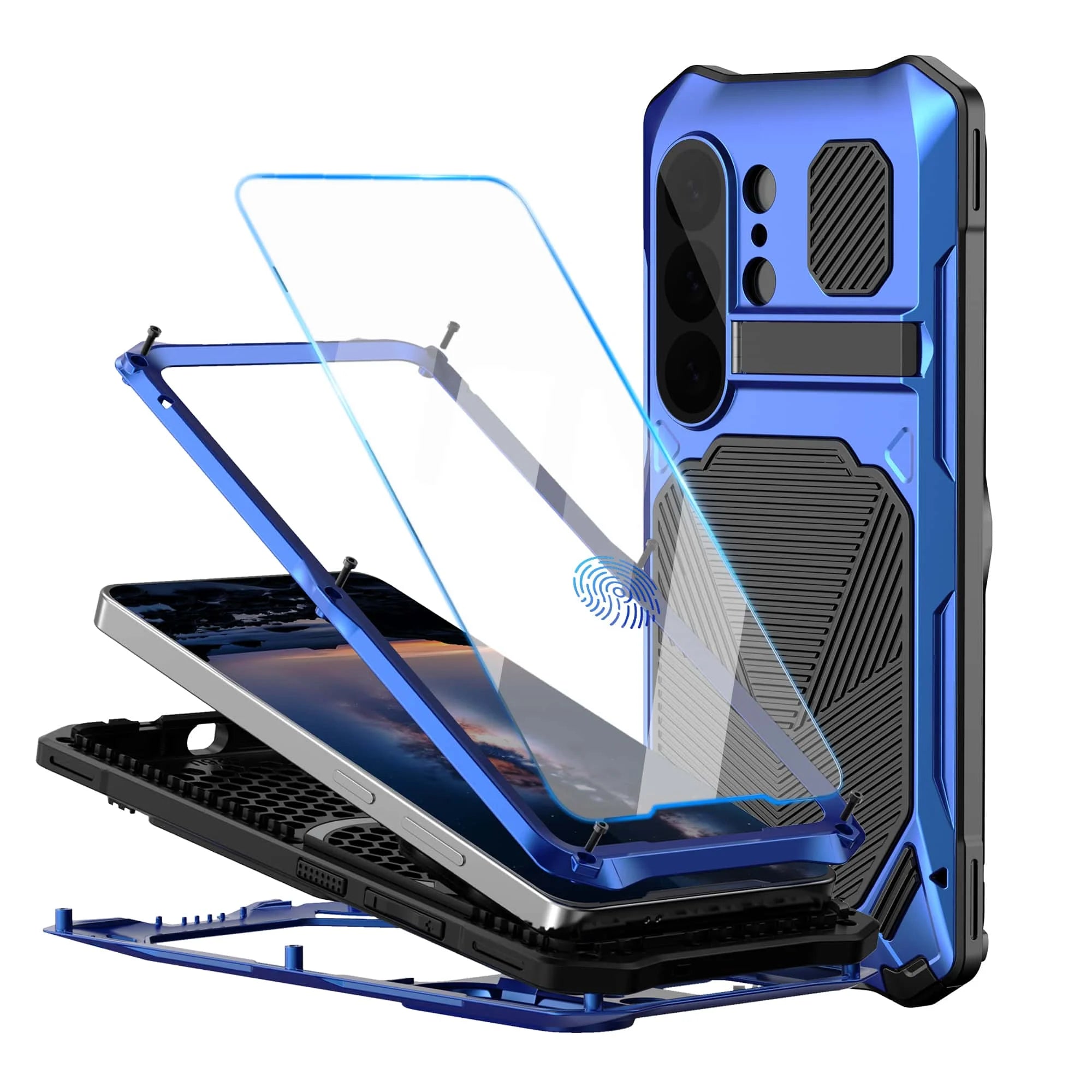 RhinoGuard Sovereign — Samsung Galaxy S26 Ultra Metal Case + Screen Defense — product view 10