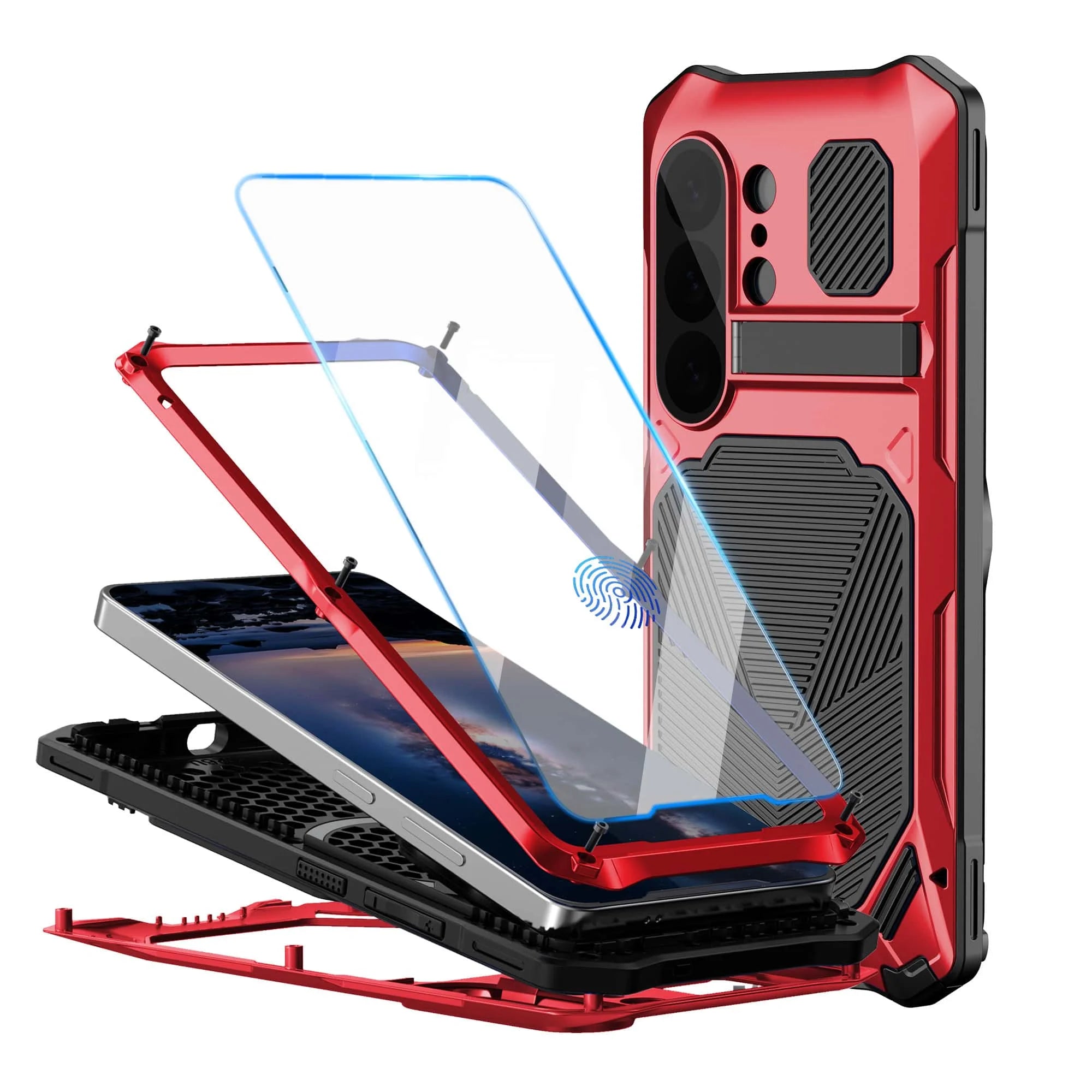 RhinoGuard Sovereign — Samsung Galaxy S26 Ultra Metal Case + Screen Defense — product view 9