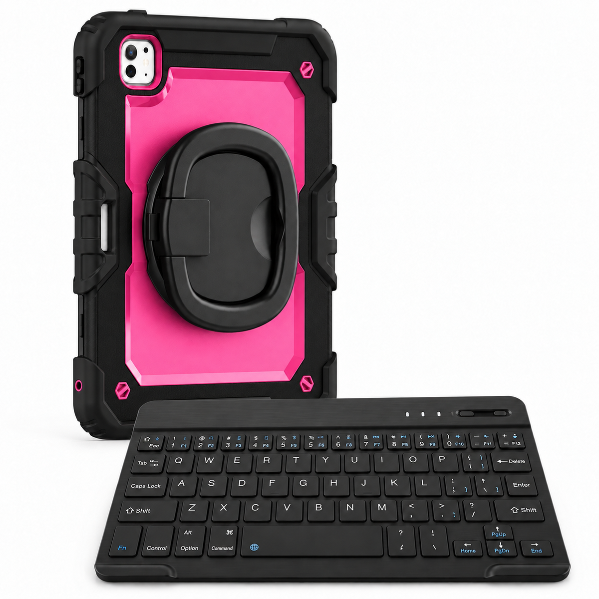 RhinoGuard Traverse 360 workforce black rose bundle with black ring handle; case openings vary by selected model.