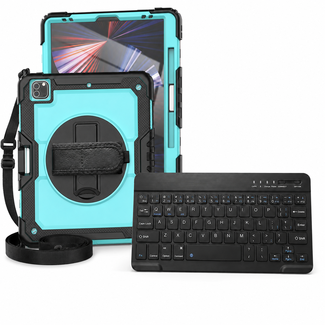 RhinoGuard WorkForce 360° iPad Case + RhinoKeys Pro Keyboard Bundle — product view 8