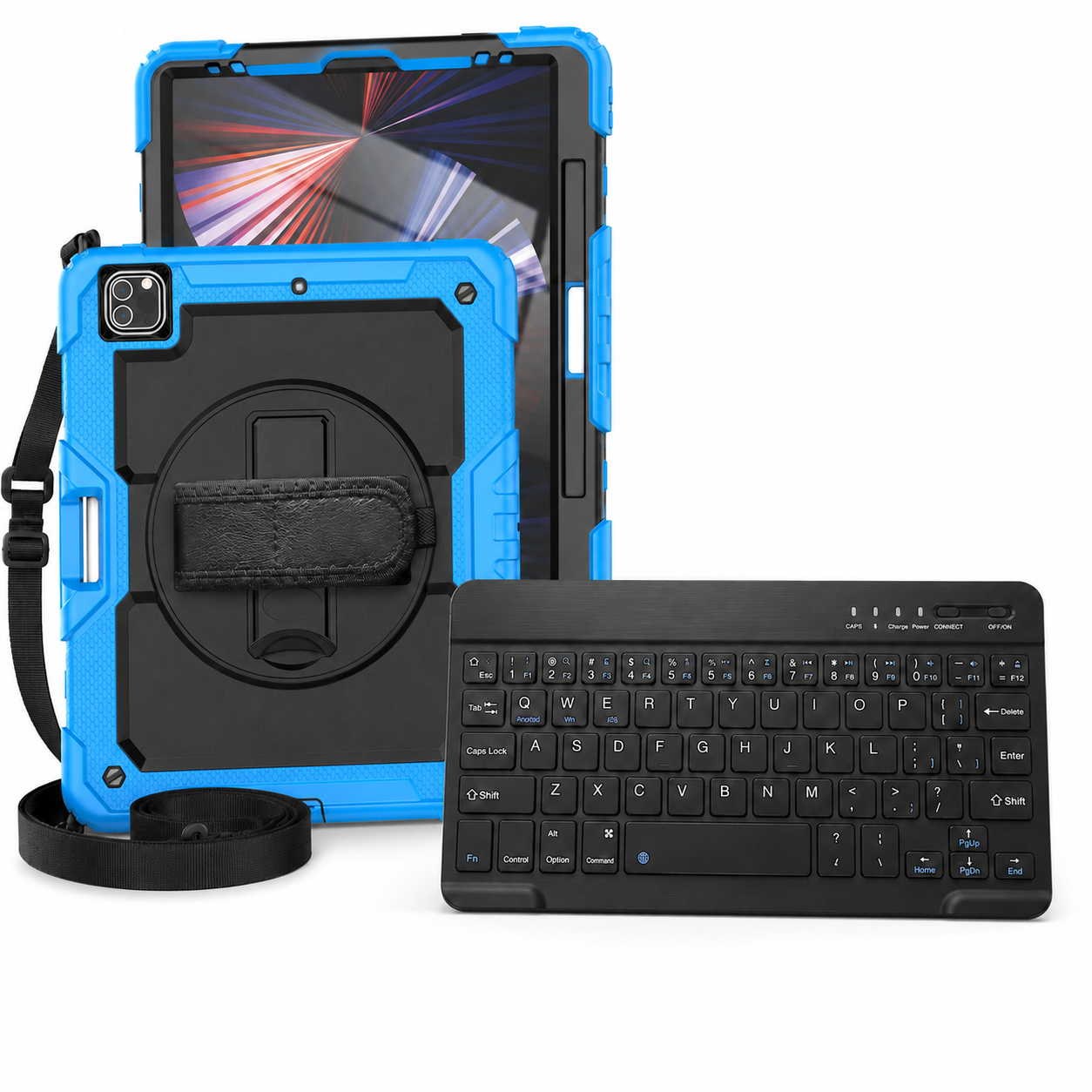 RhinoGuard WorkForce 360° iPad Case + RhinoKeys Pro Keyboard Bundle — product view 7