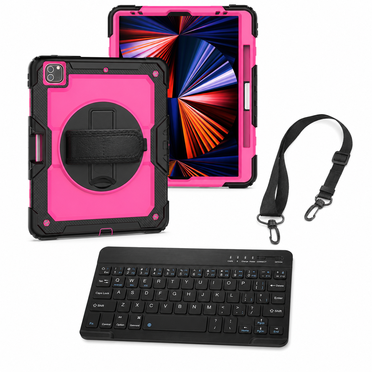 RhinoGuard WorkForce 360° iPad Case + RhinoKeys Pro Keyboard Bundle — product view 12