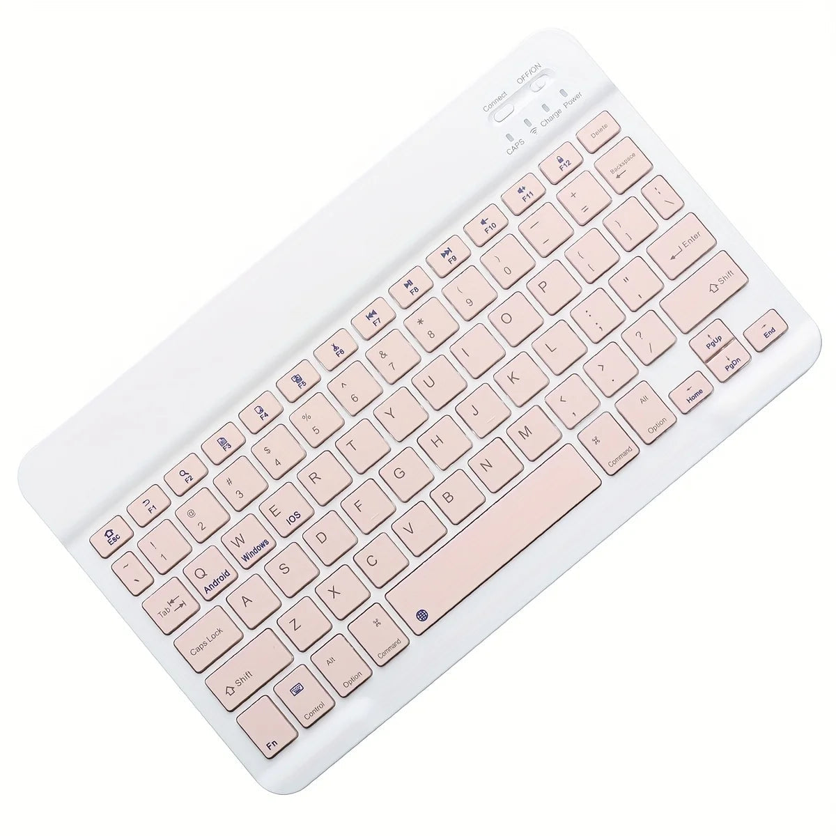 RhinoKeys Color Pink English Bluetooth keyboard