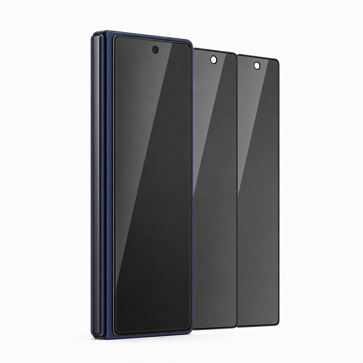 StealthGuard Pro 3-Pack Privacy Glass — Galaxy Z Fold 8 Ultra, Fold 8 & Fold 7 — product view 3
