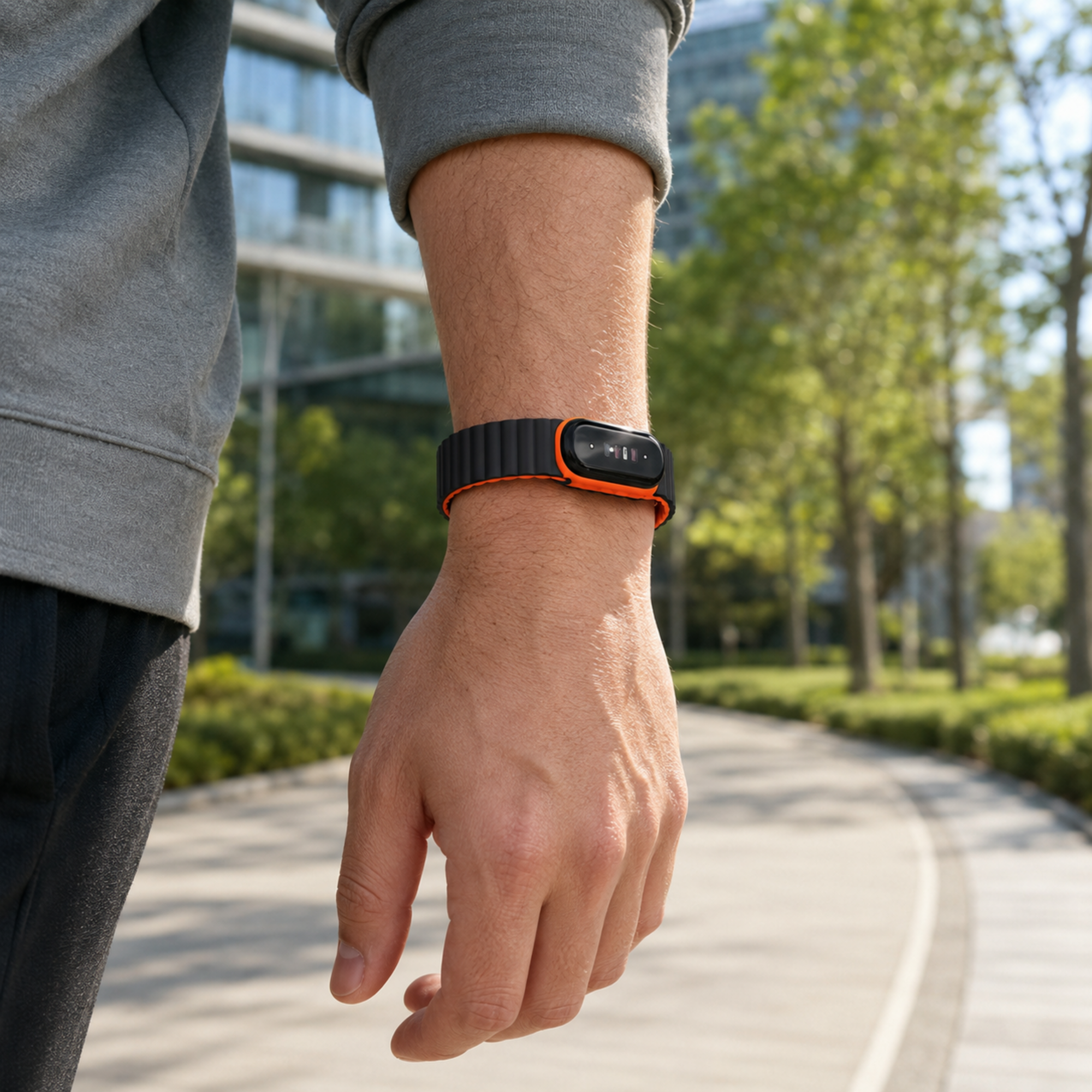 MagnaFlex Pro Band for Fitbit Air – Magnetic Silicone — product view 5
