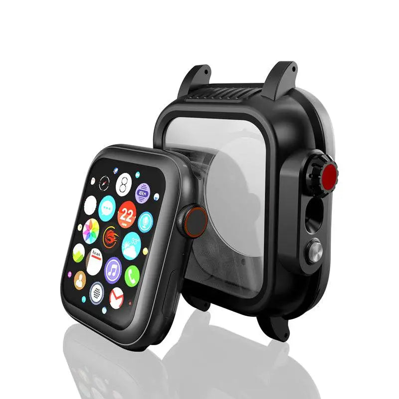 Pinnacle Military Grade Waterproof Band Case Combo For Apple Watch Series 6 5 4/SE - Pinnacle Luxuries