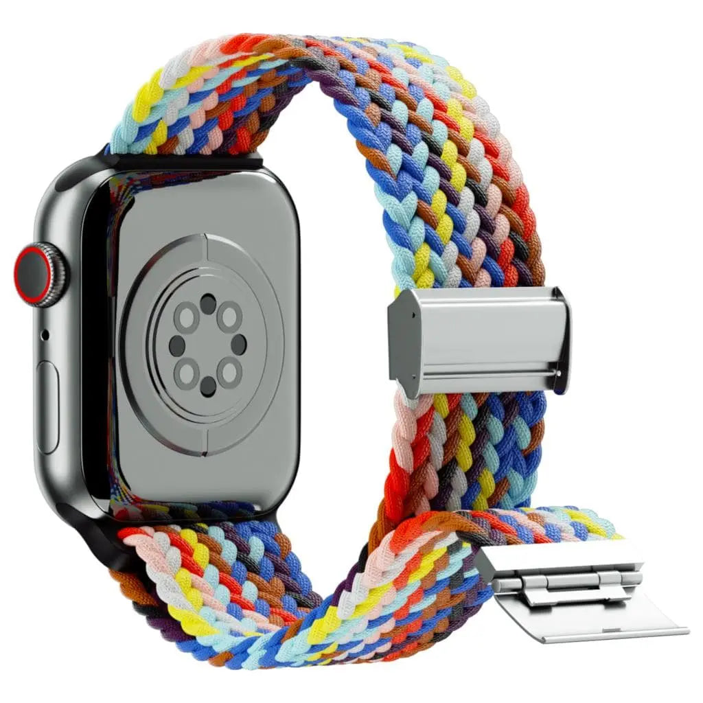 Nylon Braided Loop Band For Apple Watch - Pinnacle Luxuries